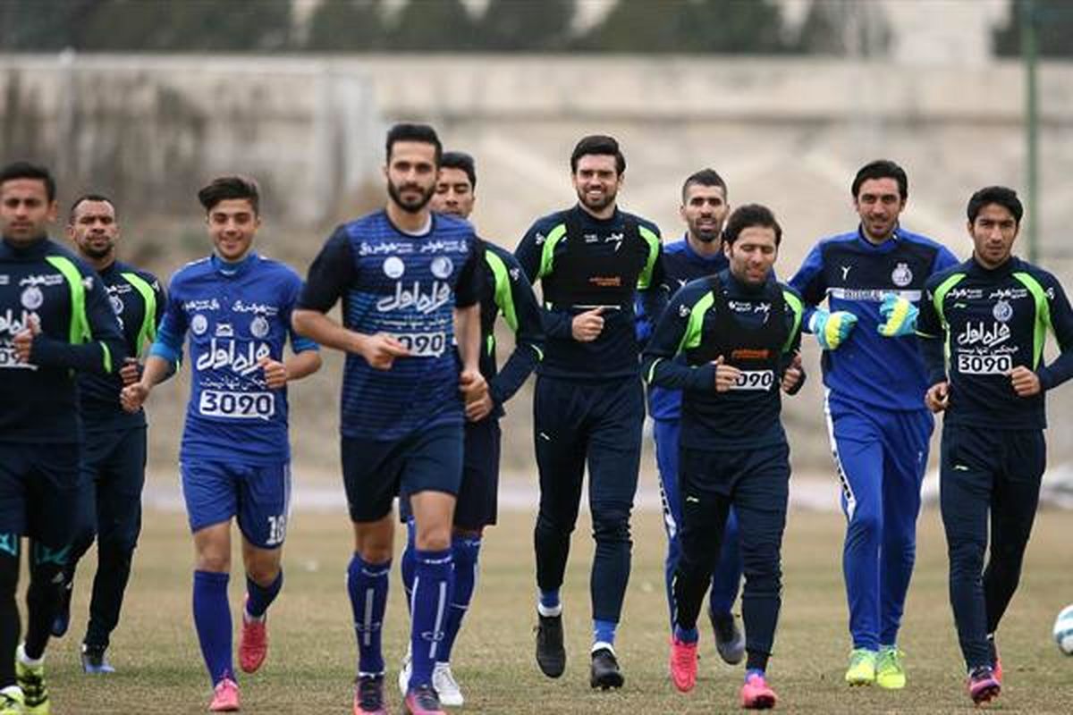 برنامه تمرینات استقلال تا نوروز