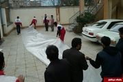 طوفان و تخریب 50 سقف ساختمانی در سوادکوه + تصاویر
