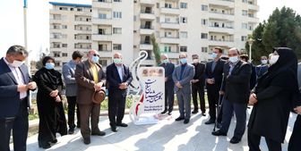رونمایی از کتیبه «گلستان بهشتیان سلامت»
