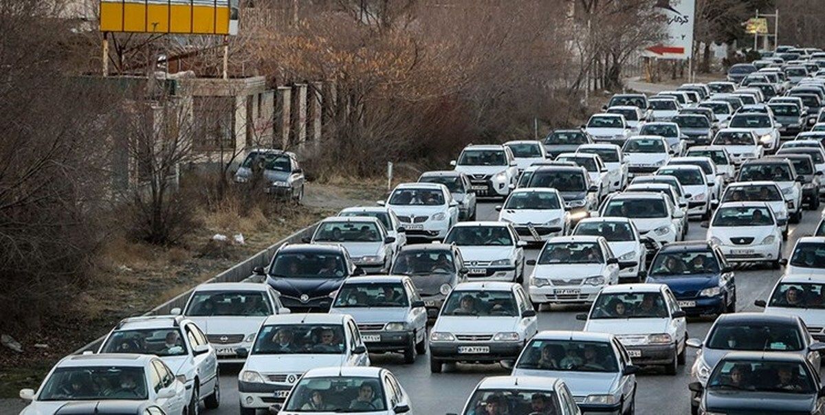 بار ترافیکی سنگین در بزرگراه بابایی و شهیدهمت
