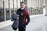 مربی پرسپولیس ژست قهرمانی گرفت+عکس