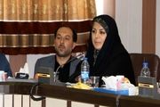 بخشداری بخش مرکزی میاندوآب به یک زن سپرده شد + تصاویر