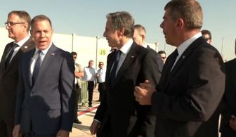 بلینکن وارد فلسطین اشغالی شد