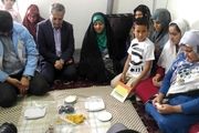 ابلاغ پیام قدردانی رئیس جمهور به خانواده‎های شهدای خدمت گمیشان