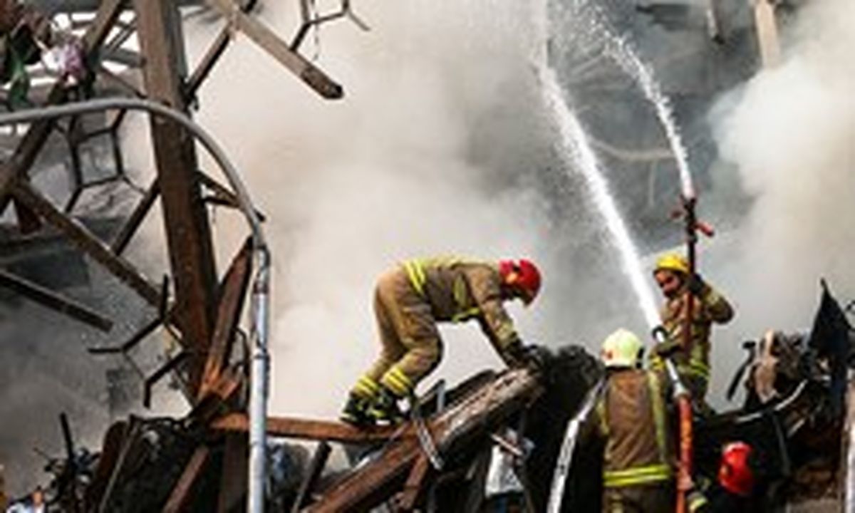 تکذیب تعطیلی بازار در پی سانحه ساختمان پلاسکو