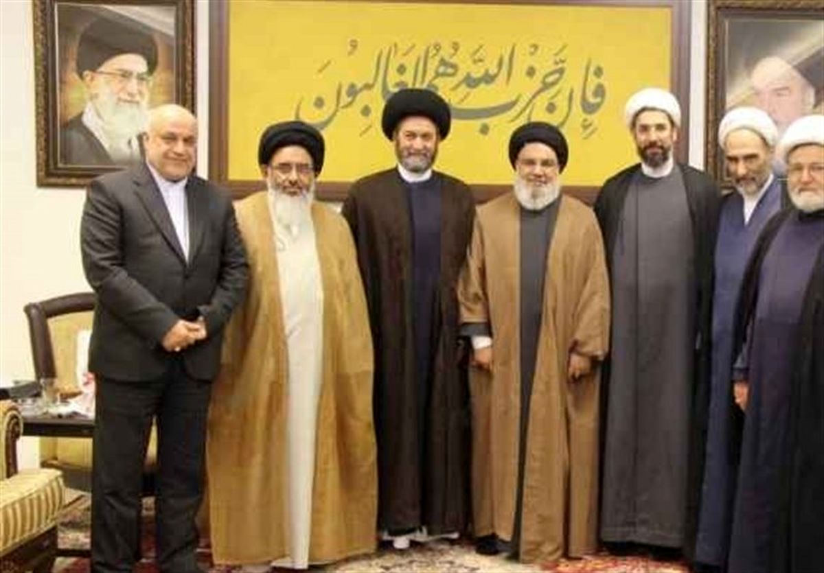 دیدار تعدادی از علمای ایرانی با سید حسن نصرالله