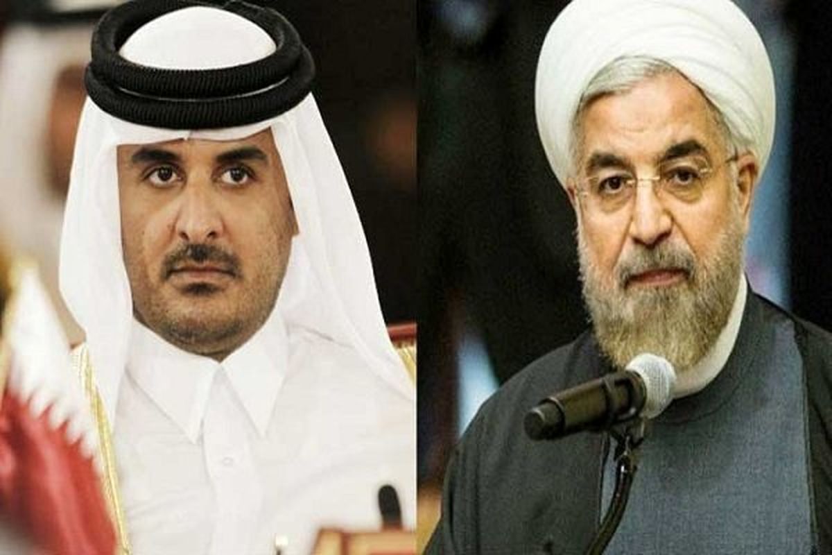امیر قطر عید قربان را به روحانی تبریک گفت
