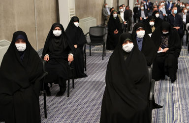 دیدار رئیس و نمایندگان مجلس شورای اسلامی با رهبر معظم انقلاب/گزارش تصویری