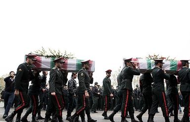 تشییع شهدای پلیس تهران