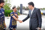 تمرین پرسپولیس با حضور مدیرعامل باشگاه برگزار شد+ عکس