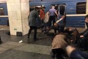 انفجار بمب نزدیک ایستگاه مترو در سنت پترزبورگ