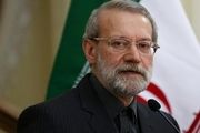 لاریجانی: کشور قدرتمند در مقابل دیگران میتواند استقامت نشان دهد