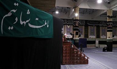 مراسم عزاداری محرم با حضور رهبر انقلاب