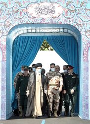 مراسم مشترک دانش‌آموختگی دانشگاه‌های نیروهای مسلح با حضور رهبر انقلاب برگزار شد/گزارش تصویری