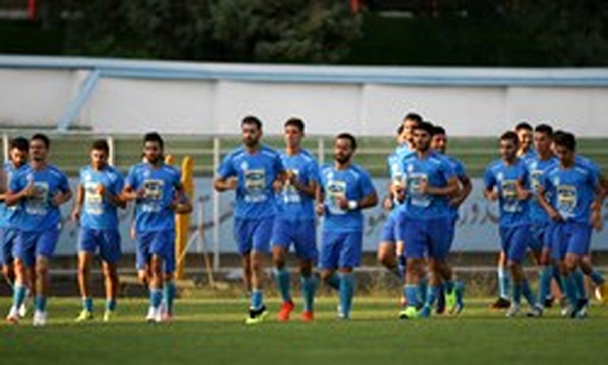 
آخرین برنامه آبی ها قبل از بازی با السد
