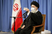 دیدار دست‌اندرکاران مراسم سالگرد شهید سلیمانی با رهبر معظم انقلاب/گزارش تصویری