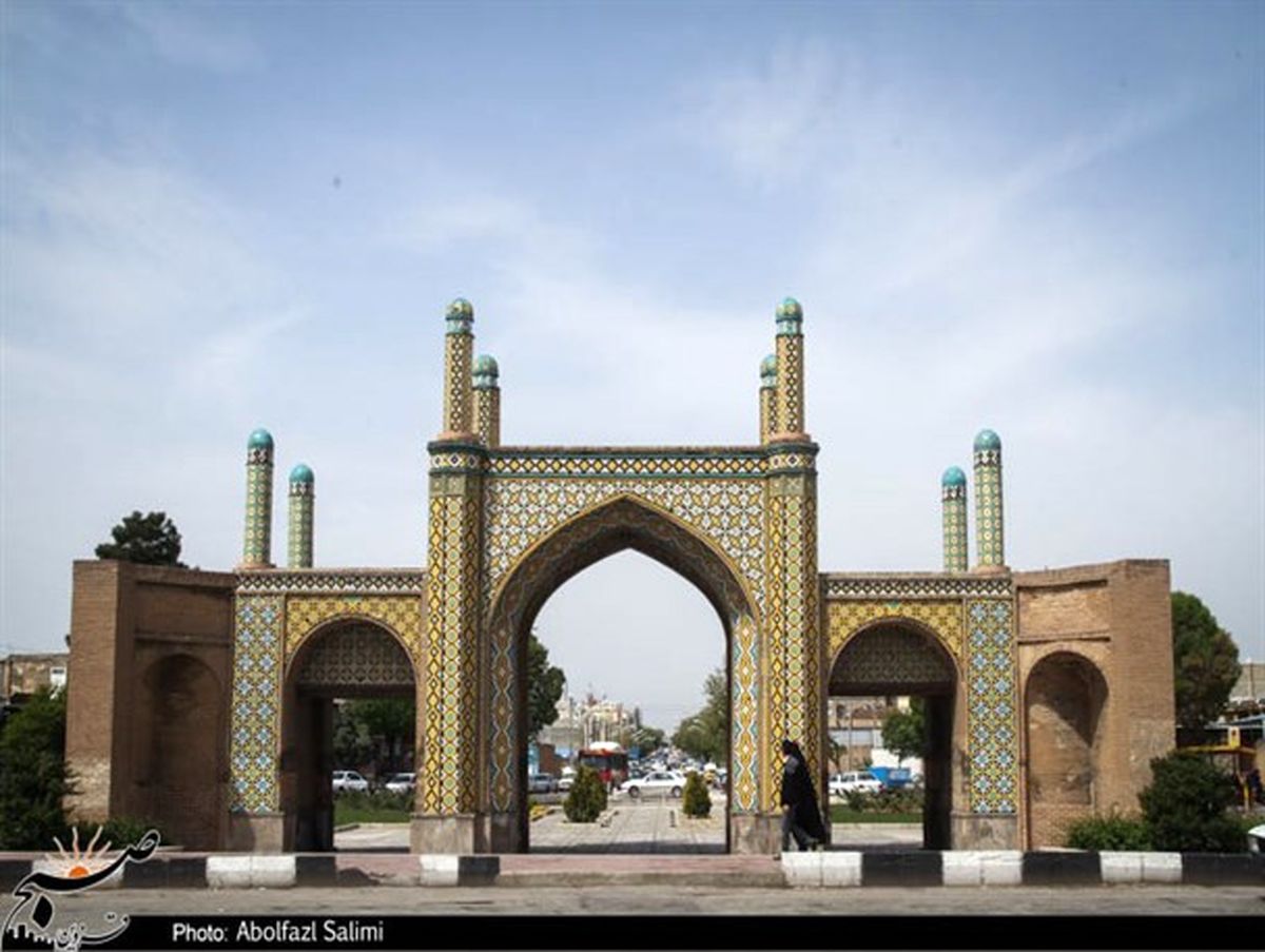 دروازه تهران قدیم در قزوین
