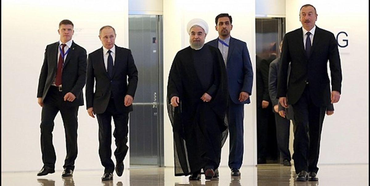 روحانی، پوتین و علی اف برای سومین بار دور هم جمع می شوند