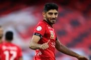  گل اول پرسپولیس به فجر توسط ترابی +فیلم