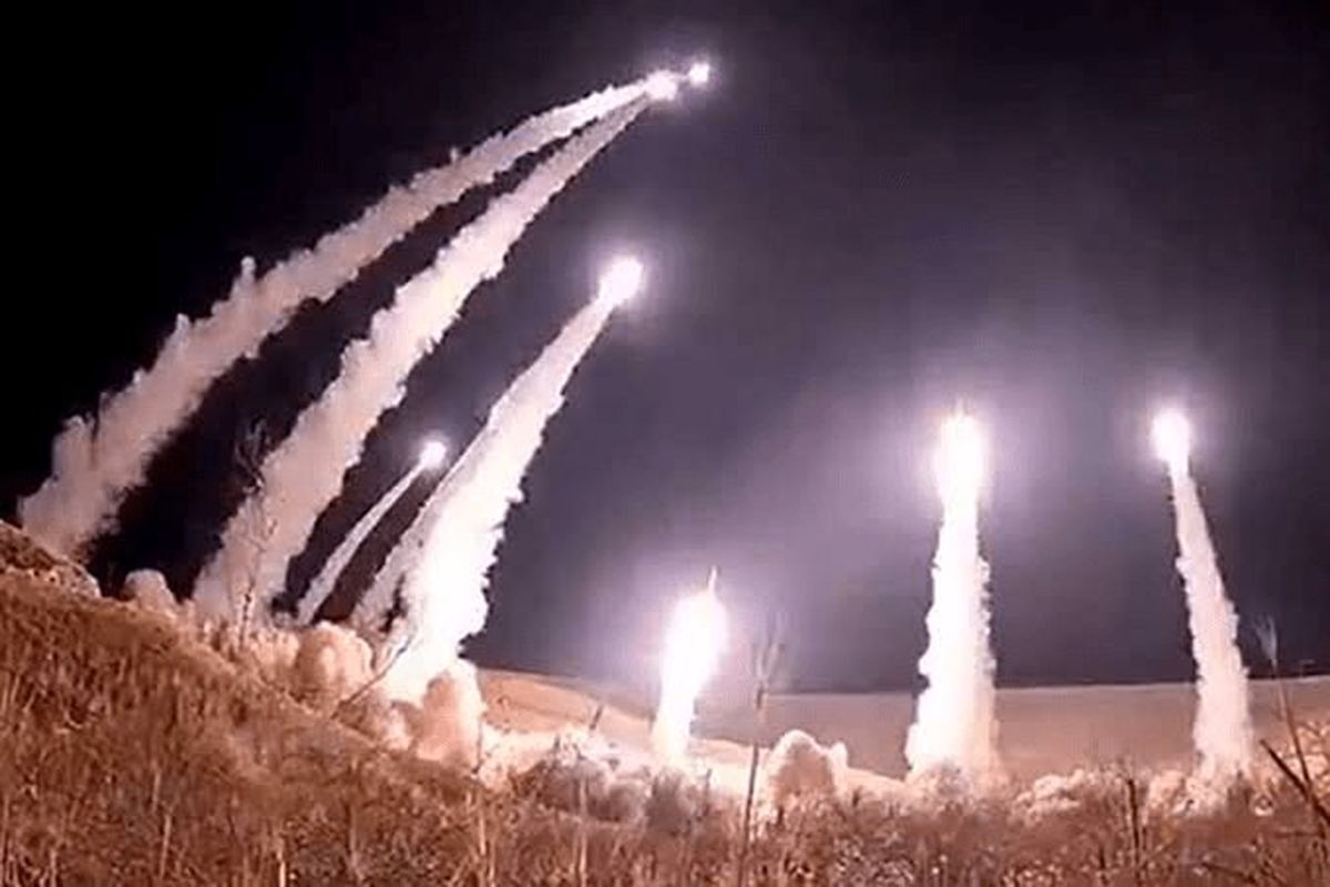 تصاویری از حملات ایران در روز اول جنگ 12 روزه منتشر شد