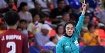 سوپرایز جالب برای داور زن ایرانی در فرودگاه