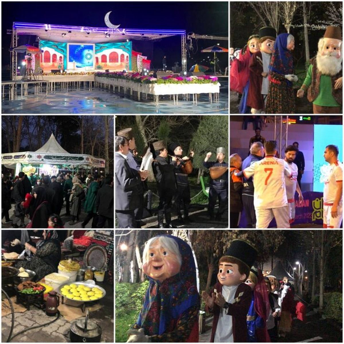 برپایی برنامه‌های جشن عید فطر به مدت ۵ شب در بوستان ملت
