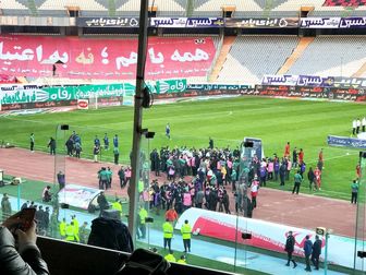 برخورد گرم گل محمدی با استقلالی ها+ عکس 