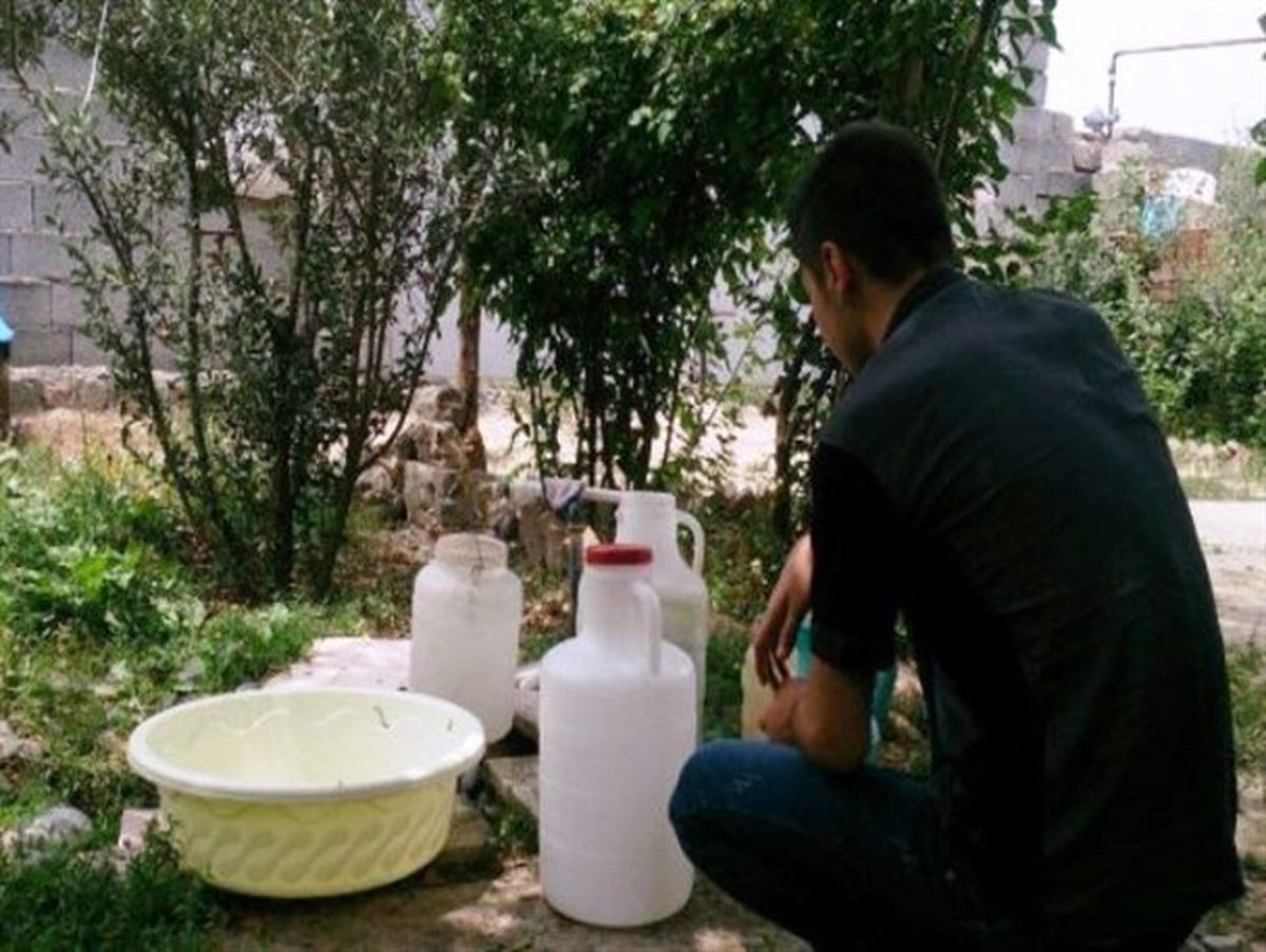 شهرستانی که برای استحمام آب ندارند