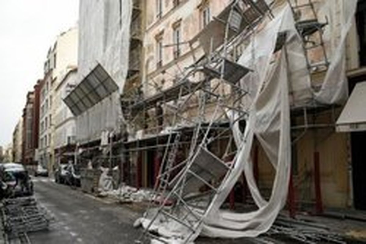 تلفات طوفان سهمگین در فرانسه 