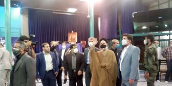 رییس دولت اصلاحات با حضور در جماران رای خود را به صندوق انداخت