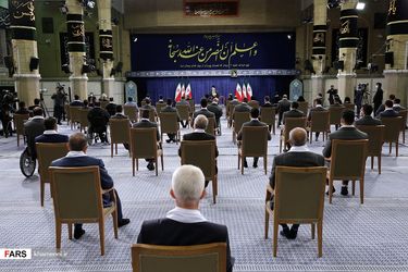دیدار قهرمانان المپیک و پارالمپیک با رهبر معظم انقلاب/گزارش تصویری
