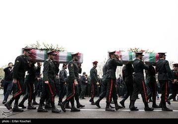 تشییع شهدای پلیس تهران