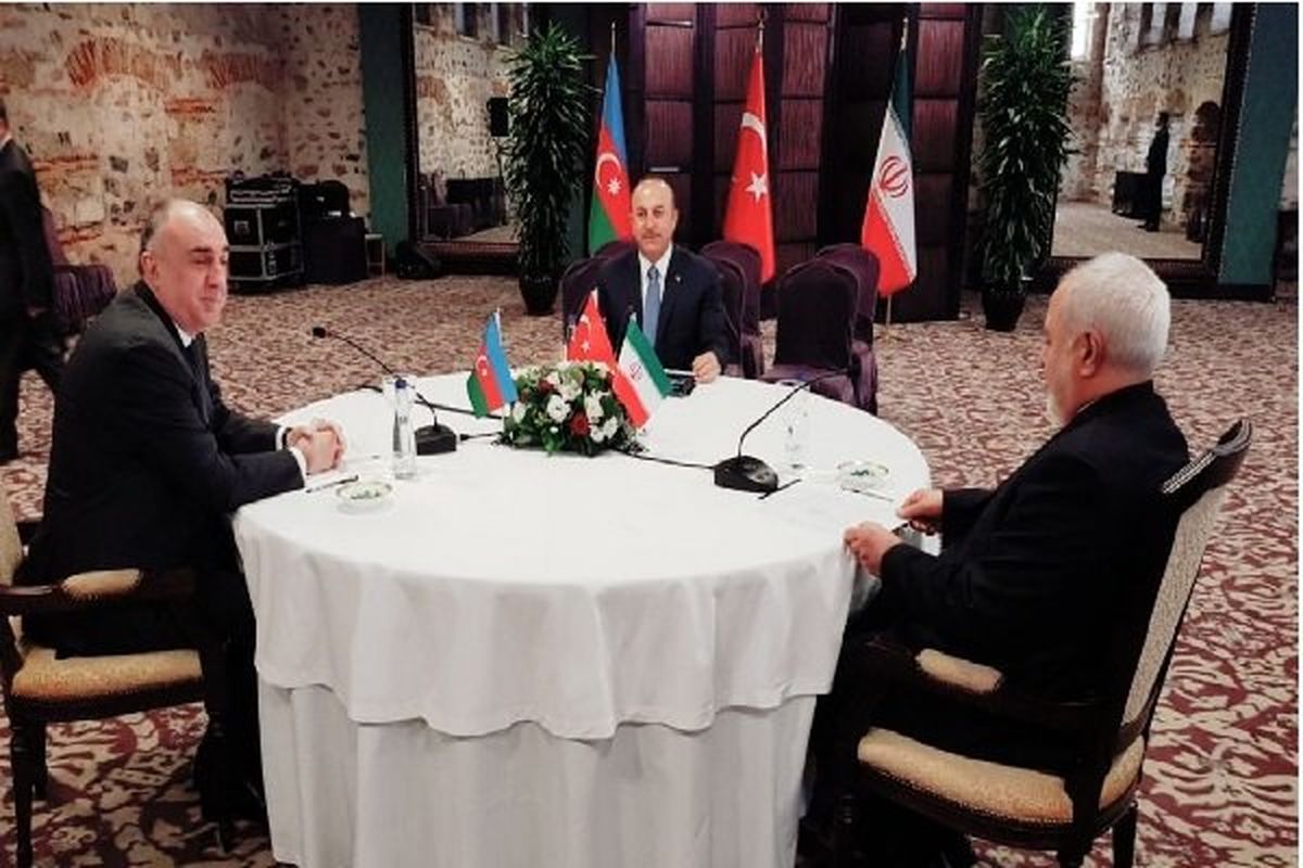 آغاز ششمین نشست 3 جانبه وزرای خارجه ایران،ترکیه و آذربایجان 