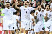 بازی ملی پوشان ایران با تیم ملی فوتبال فلسطین