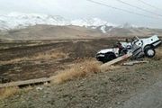 برخورد پژو با تیر برق، ۳ کشته و مجروح برجای گذاشت 