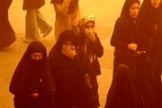 ریه های کرمانشاهیان پر از ریزگرد شد