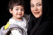 سلفی ماشینی زیبا بروفه و گل پسرش /عکس