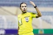 داور عربستانی دیدار عراق و قطر را سوت نمیزند