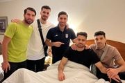 برنامه ویژه قلعه‌نویی برای درمان مدافع مصدوم پرسپولیس
