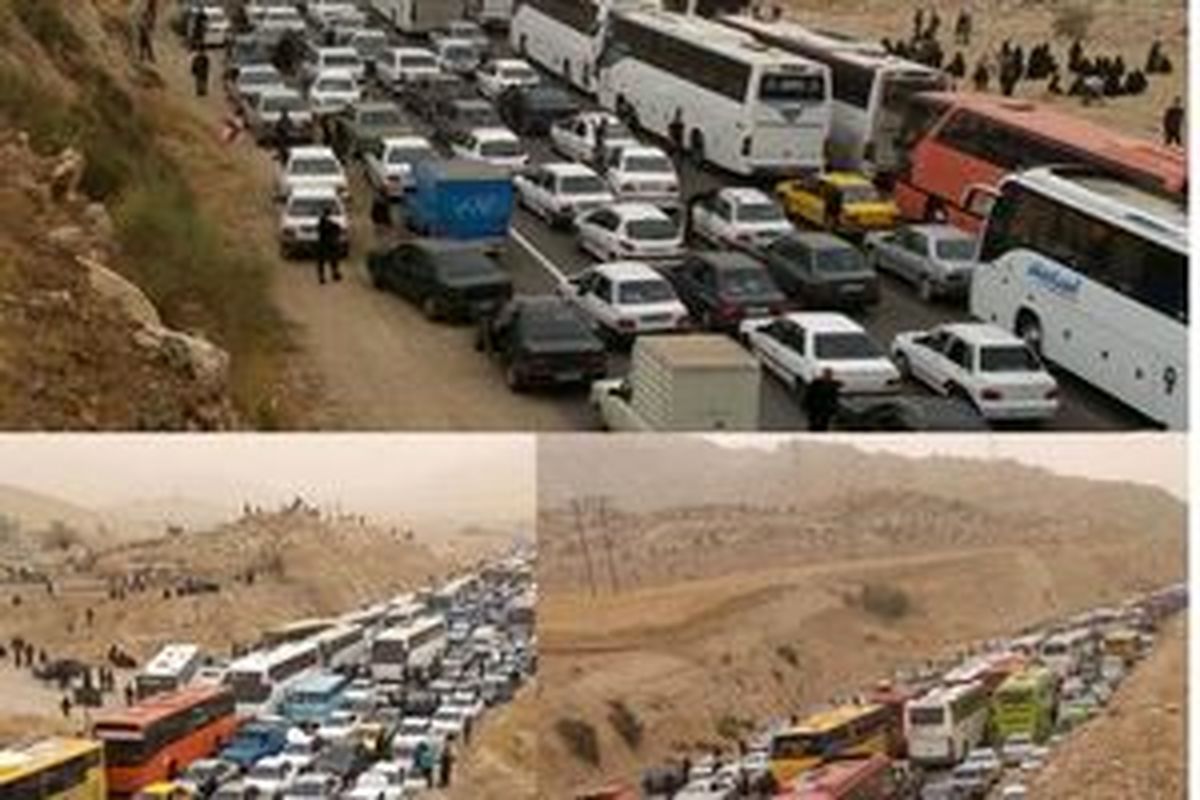 بازگشایی بخشی از گره ترافیکی جاده ایلام-مهران