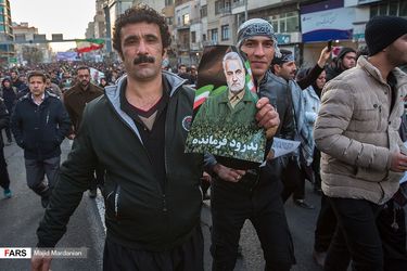 آئین تشییع «حاج قاسم سلیمانی »