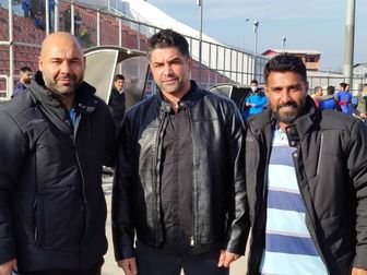 دوئل آبی‌ها سابق در لیگ یک+ عکس