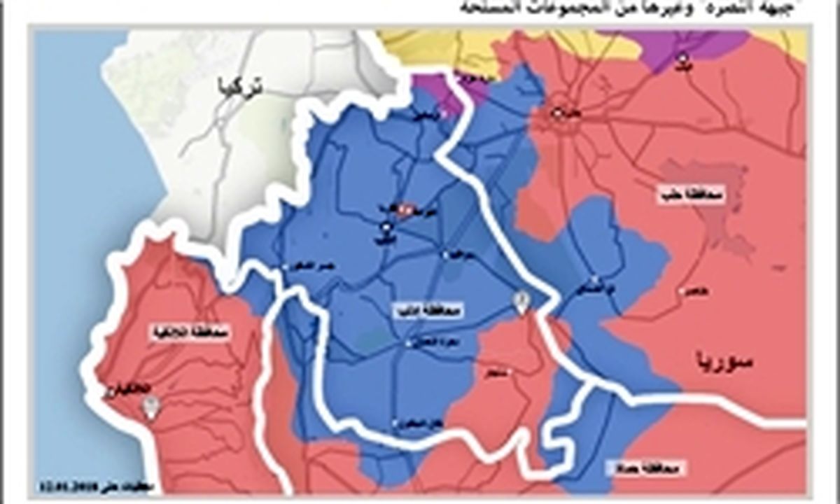 فرار تروریست‌ها از ادلب به ترکیه