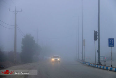 بندر مه آلود