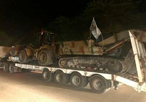 یگان مهندسی حشدالشعبی برای مقابله با سیل وارد ایران شد