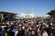 پیکر آیت‌الله رسولی محلاتی در قم به خاک سپرده شد