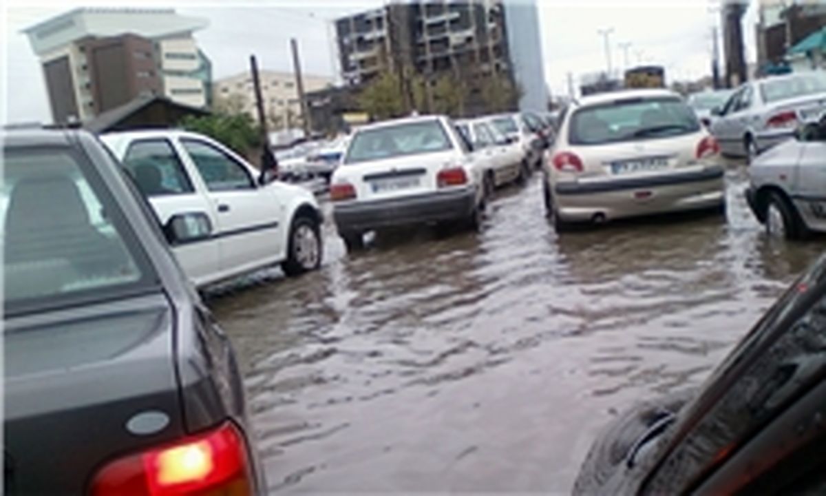 هشدار نسبت به آبگرفتگی معابر ۳ استان شمالی کشور