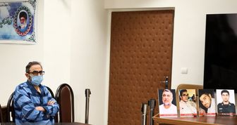 پنجمین جلسه محاکمه سرکرده گروهک تروریستی حرکه النضال