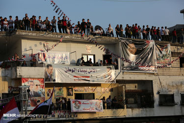 جشن پیروزی بشار اسد