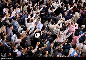 دیدار مقام معظم رهبری با اقشار مردم